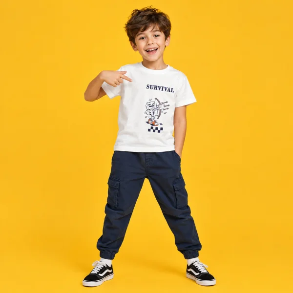 تیشرت پسرانه (18ماه تا 7 سال) کد 630393