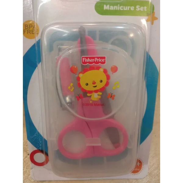 ست مانیکور بچگانه fisher price طرح شیر رنگ صورتی  کد 2-22600338