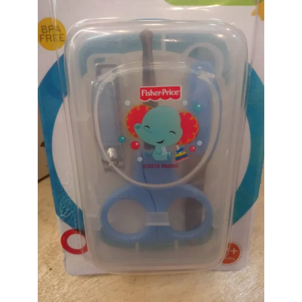 ست مانیکور بچگانه  fisher price طرح فیل رنگ ابی کد 22600338