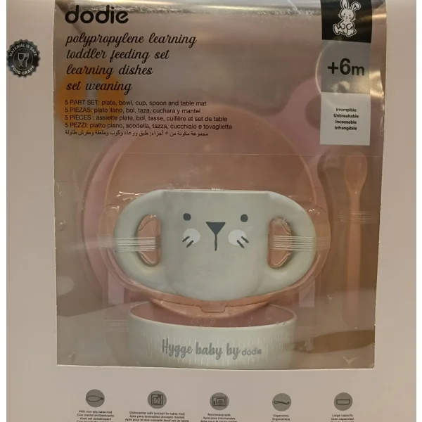 سرویس ظرف غذا خوری کودک 5تیکه dodie کد 22600072