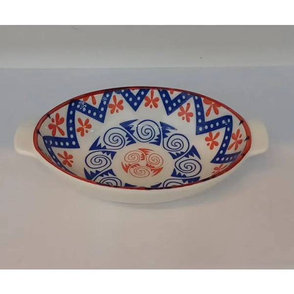 ظرف سرو بیضی طرح سنتی کد 60800056