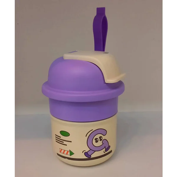فلاسک کودک رنگ بنفش/سفید برند t.box  کد  1-22600220