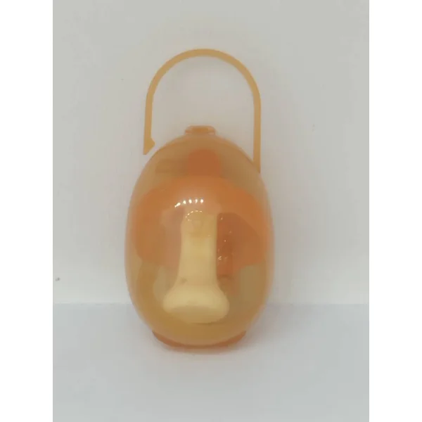 لثه گیر نوزاد طرح قارچ رنگ نارنجی کد 22600008