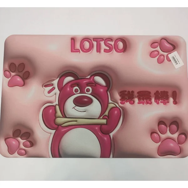 پادری سه بعدی طرح خرس lotso رنگ البالویی کد 5-22600615