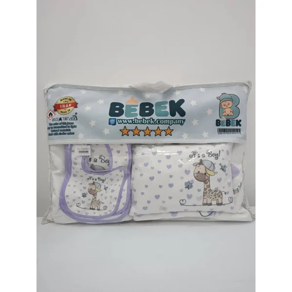 ست تشک و پتو 7 تیکه طرح زرافه برند bebek کد 22600566