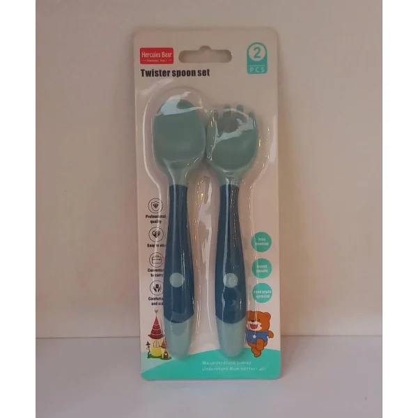 ست قاشق چنگال کودک کد 1-22600144