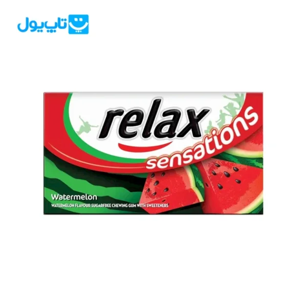 آدامس ریلکس Relax با طعم هندوانه بسته 7 عددی 3-61300004
