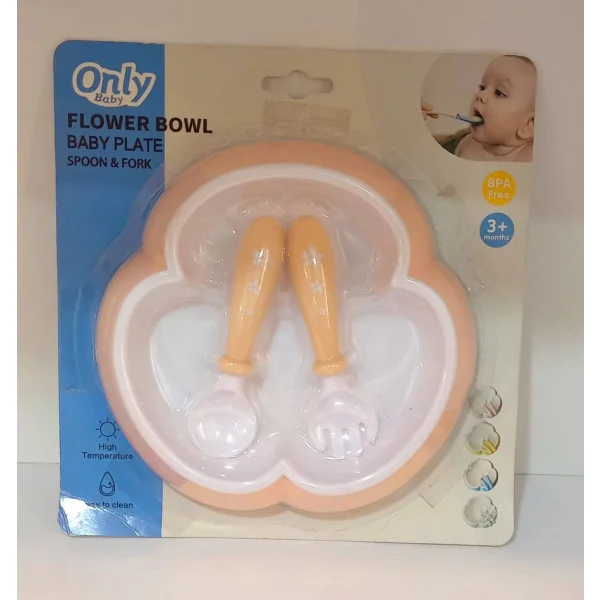 بشقاب کودک only baby کد 1-22600283