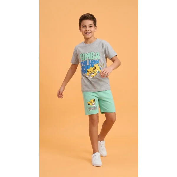 تیشرت و شلوارک طرح Simba پسرانه (2 تا 9 سال) کد 629968