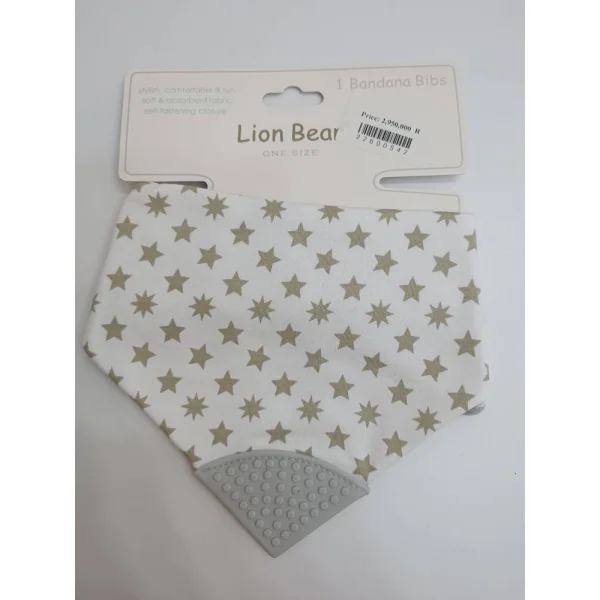 پیشبند دندانگیر نوزاد lion bear کد 1-22600542