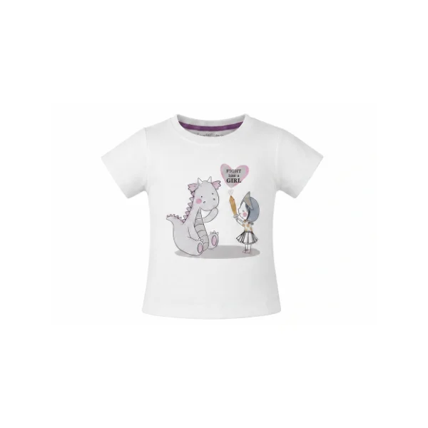 تیشرت طرح Fight like a Girl دخترانه (18 ماه تا 7 سال) کد 941628957