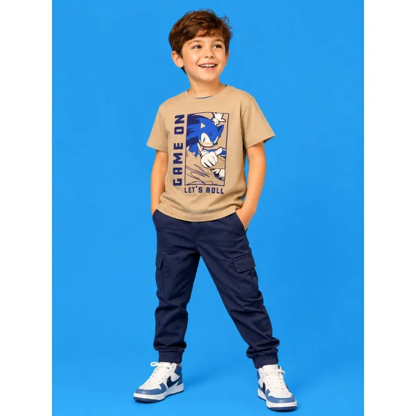 تیشرت طرح GAME ON پسرانه (2 تا 9 سال) کد 629826