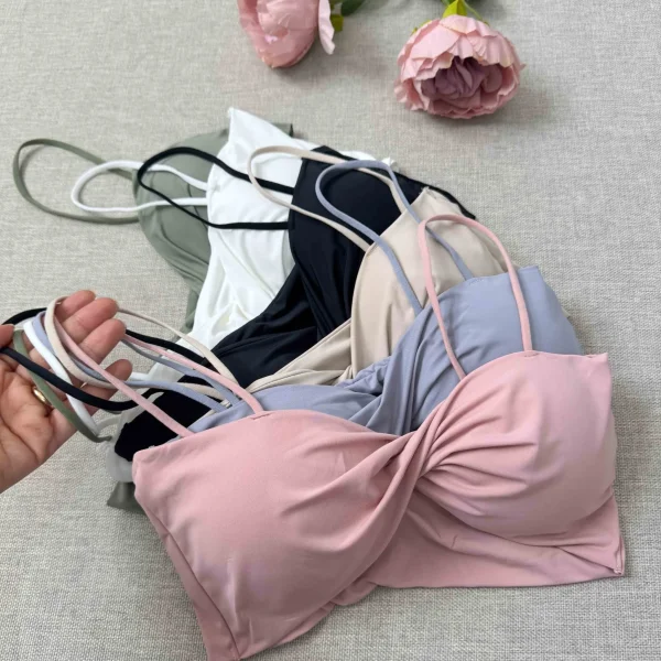 نیم تنه ورزشی گره ای دخترانه