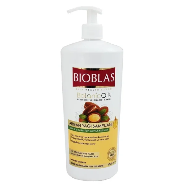 شامپو مو بیوبلاس مدل Argan Yagi حجم 1000 میلی لیتر 1-61200013