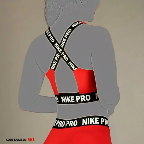 نیم تنه ورزشی بند نوشته نایک پرو Nike Pro کد 561