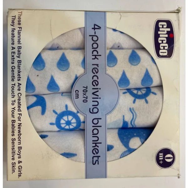 دستمال خشک کن 4 عددی جعبه ای chicco کد 2-22600695