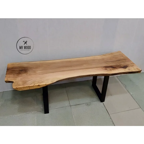 میز تلویزیون جدید و مدرن مدل چوبی و روستیک چوب گردو