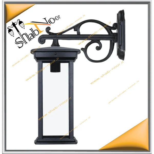 چراغ حیاطی مدل درتا بلند دیواری با شاخه T