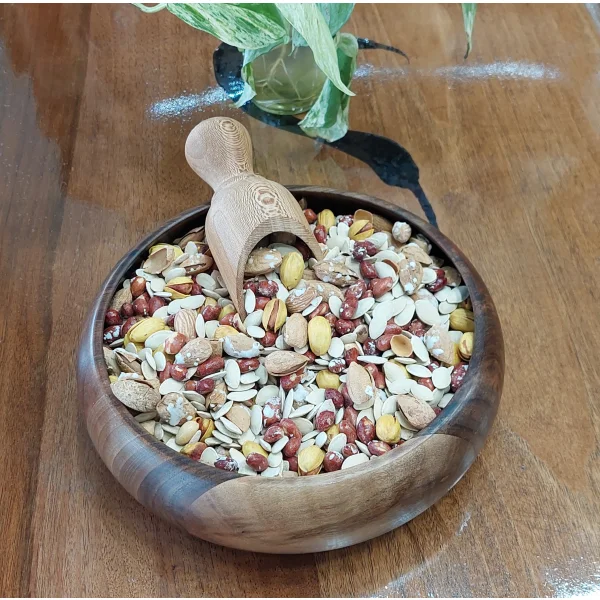 کاسه چوبی جدید و شیک دستساز قابل شست و شو