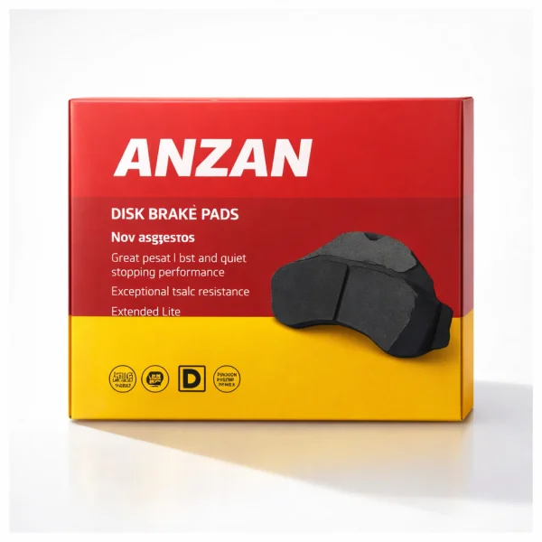 لنت ترمز جلو پیکاپ آنزان ANZAN دارای ضمانت بی قید و شرط