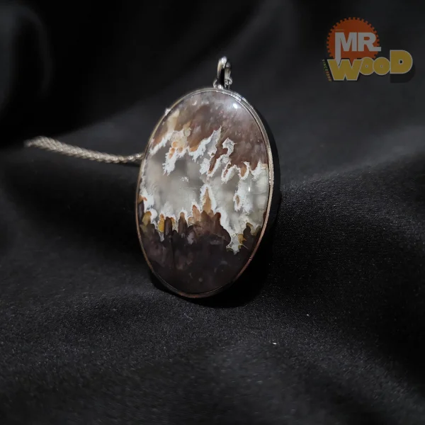 گردن آویز عقیق شجر خراسان