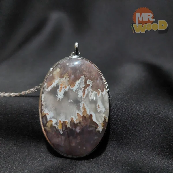 گردن آویز عقیق شجر خراسان