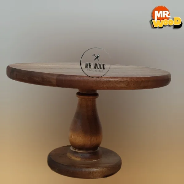 استند کیک پایه دار | چوب گردو