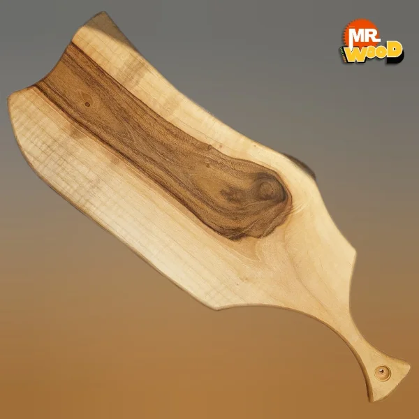 تخته سرو چوبی با چوب یک تیکه گردوی کوهستان - کد یک
