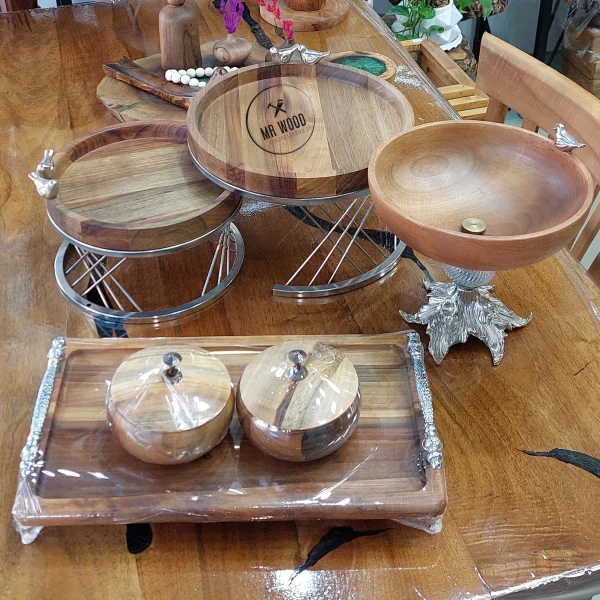 سرویس پذیرایی چوبی