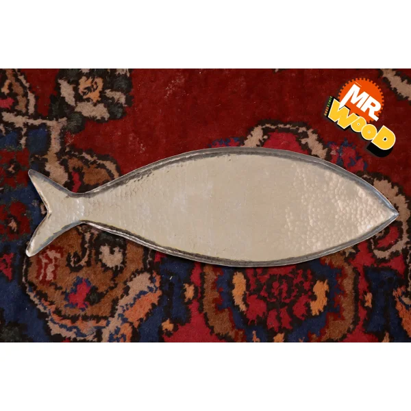 دیس ماهی خوری مسی مدل نمو | چکش دست 