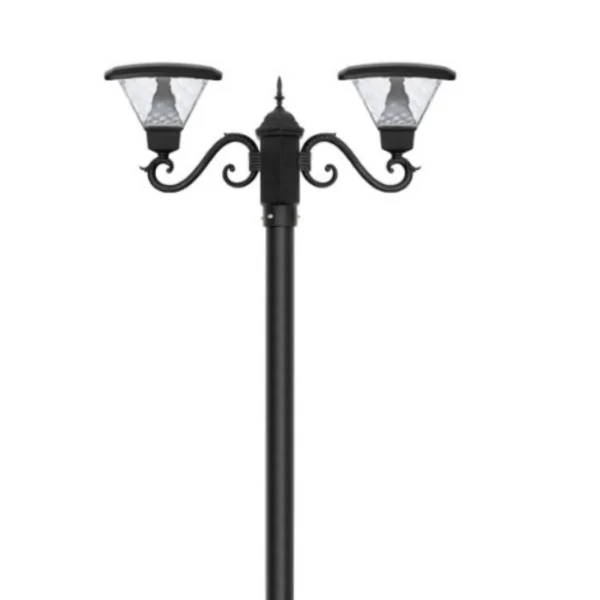 چراغ حیاطی مدل تابش ماژول دار دوشعله