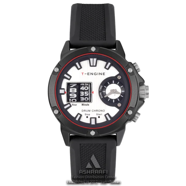ساعت تی انجین T-Engine Drum Chrono 3953