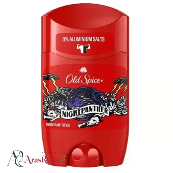 مام صابونی اولد اسپایس Old Spice مدل Night Panther حجم 50 میل