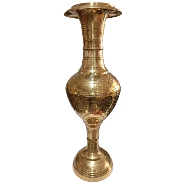 گلدان 50 سانتی برنز هندی