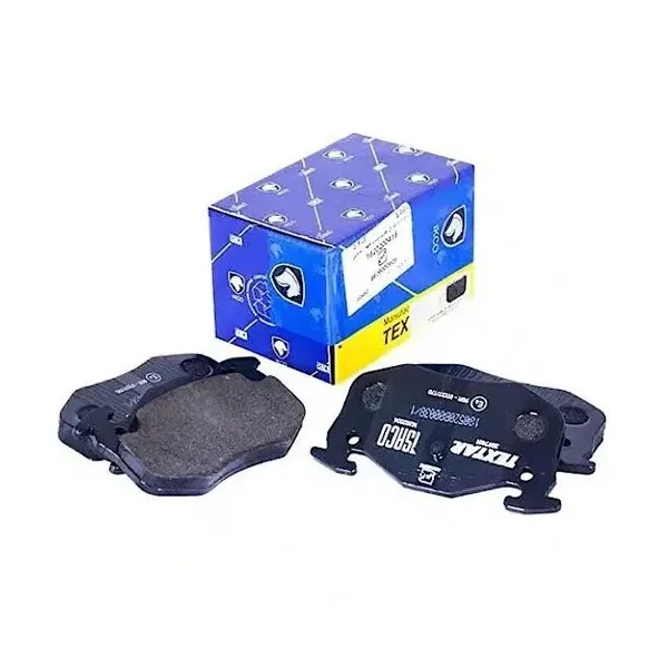 (قیمت برای 2 دست) لنت ترمزچرخ عقب کد 1620200425 دست 4عددی  پژو207 و 206 تیپ5 ، رانا ، SD 206 اس دی - موتورهای TU5  تکستار شرکتی ایساکو اصل