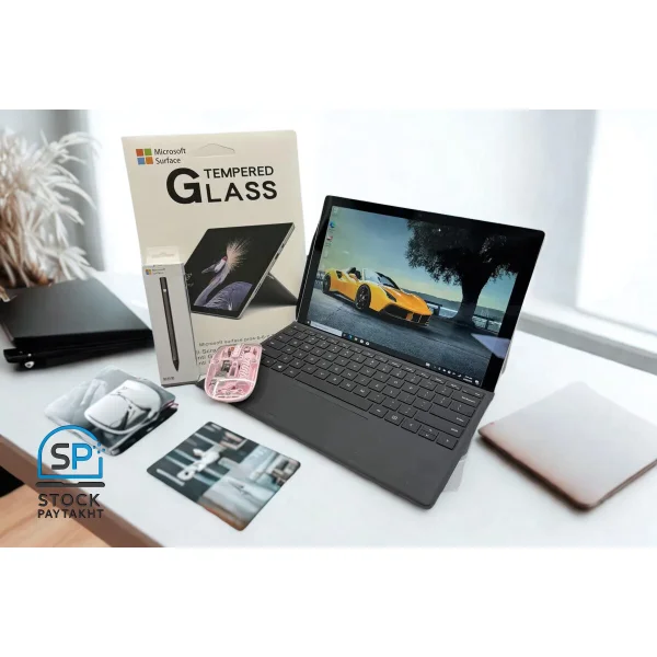 تبلت لپتاپ سرفیس گو3، پردازنده i3 نسل 10رم 8 گیگابایت، حافظه 128 گیگابایت، نمایشگر 10 اینچ HD لمسی، استوک گرید A+