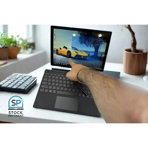 تبلت لپتاپ سرفیس گو3، پردازنده i3 نسل 10رم 8 گیگابایت، حافظه 128 گیگابایت، نمایشگر 10 اینچ HD لمسی، استوک گرید A+