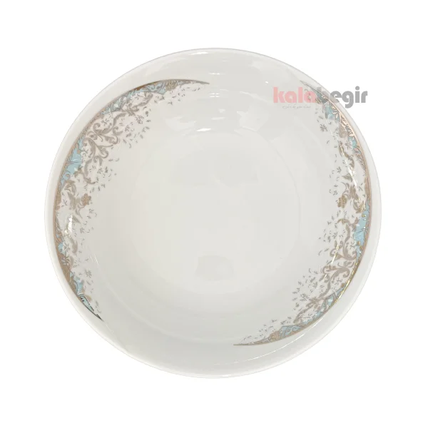 کاسه سالاد 23 چینی توس طرح داستر فیروزه ای