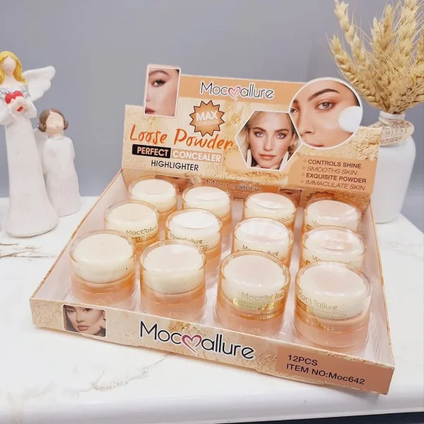 پودر فیکس پددار موکالر Mocallure چهار عددی