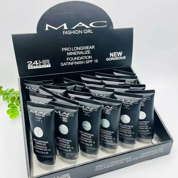 کرم پودر تیوپی مکMAC3 سه عددی