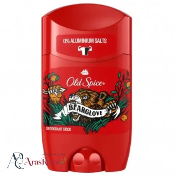 مام صابونی اولد اسپایس Old Spice مدل Bearglove حجم 50 میل