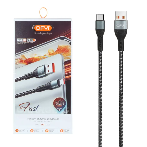 کابل usb/typc_ lighting برند معروف ofyi