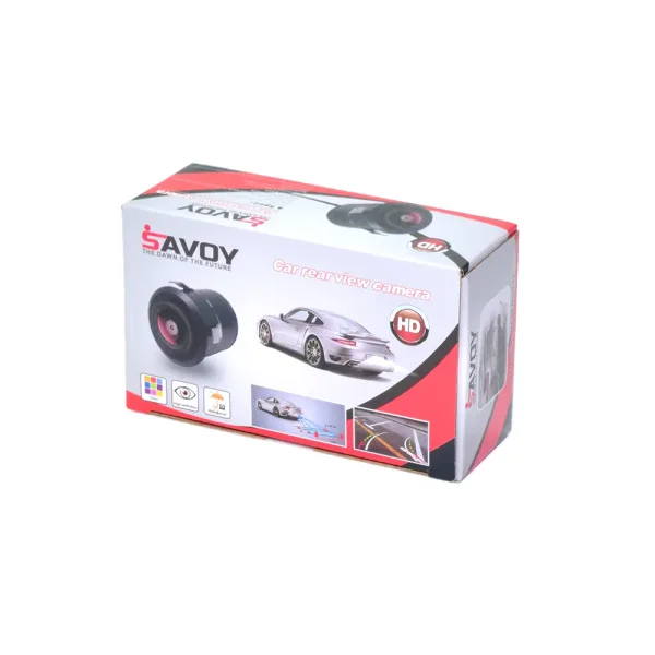 دوربین دنده عقب ساووی مدل SV-101 دو حالته روپلاکی و رو سپری