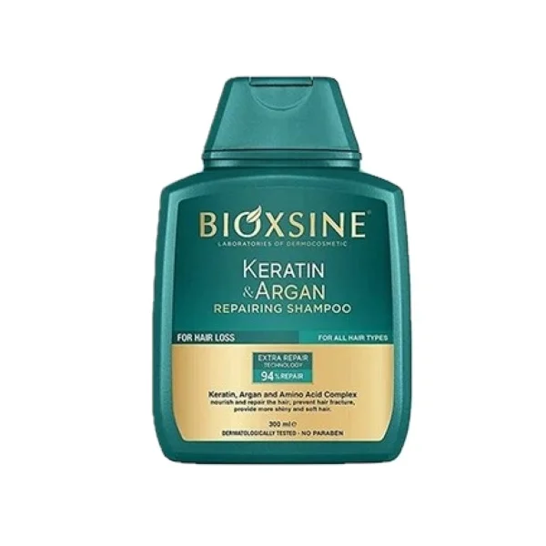 شامپو کراتین و روغن آرگان بیوکسین Bioxcin (اورجینال)