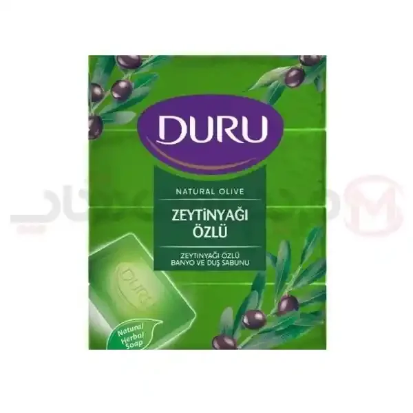 صابون حمام روغن زیتون دورو بسته 4 عددی