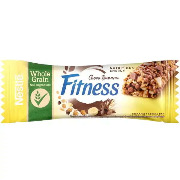 غلات بار فیتنس با طعم موز و شکلات Fitness Choco Banana وزن 23.5 گرم 6 عددی