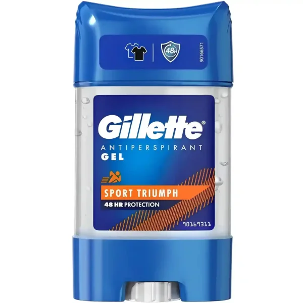 مام ژله ای ضد تعریق ورزشی ژیلت Gillette Antiperspirant Gel Sport Triumph وزن 70 گرم