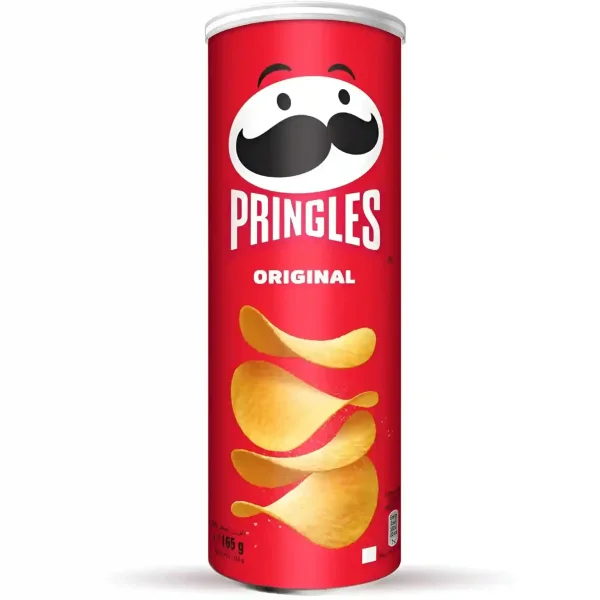 چیپس پرینگلز اورجینال با طعم ساده Pringles Original وزن 165 گرم