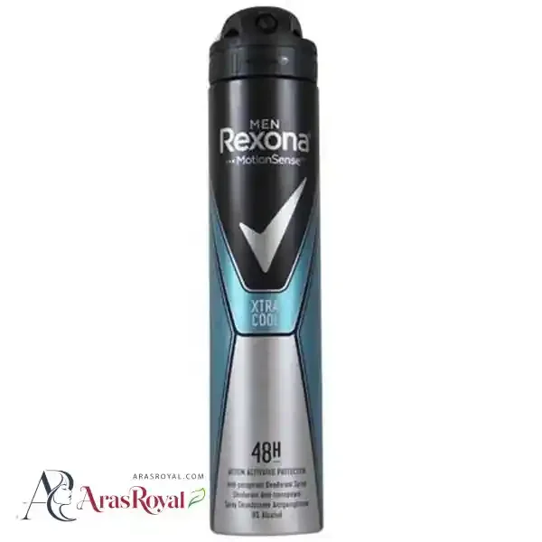 اسپری ضد تعریق مردانه رکسونا Rexona مدل Xtra Cool اکسترا کول ایتالیا حجم 200 میل