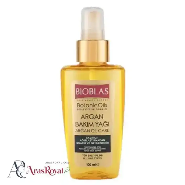 روغن آرگان بیوبلاس BIOBLAS مدل Botanic Oils حجم 100 میل